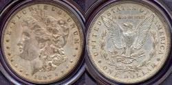 Us Coins - 1897-O MORGAN DOLLAR PCGS AU53