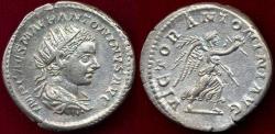 Ancient Coins - ELAGABALUS 219 AD Antoninianus... VICTORY