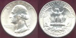 Us Coins - 1944-S WASHINGTON QUARTER MS65