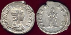Ancient Coins - PLAUTILLA AUGUSTA 202-203 AD  PIETAS