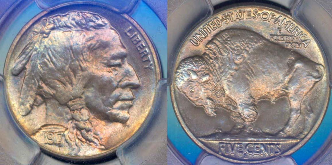 1917-S Buffalo Nickel