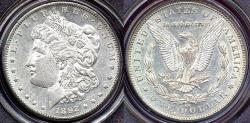 Us Coins - 1892-CC  MORGAN DOLLAR  PCGS XF45.... EYE APPEAL of a much higher grade