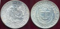 Us Coins - RHODE ISLAND 1936-S Commemorative 50c  BU