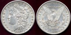Us Coins - 1897-S MORGAN DOLLAR AU58