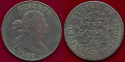 Us Coins - 1800 LARGE CENT XF