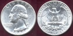 Us Coins - 1943-D WASHINGTON QUARTER  MS63
