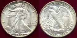 Us Coins - 1941-D WALKING LIBERTY HALF DOLLAR MS65