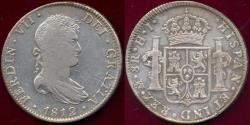 World Coins - MEXICO 1812 Mo HJ  8 REALES