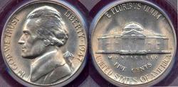 Us Coins - 1947-S JEFFERSON NICKEL PCGS MS65