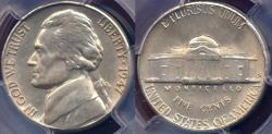 Us Coins - 1947-S JEFFERSON NICKEL PCGS MS66