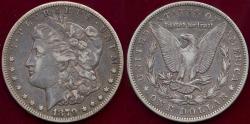 Us Coins - 1879-CC Capped Die  MORGAN DOLLAR  VF35