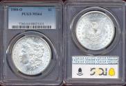 Us Coins - 1900-O MORGAN DOLLAR  PCGS MS64  ....  WHITE