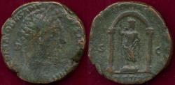 Ancient Coins - COMMODUS 177-192 AD  SESTERTIUS  ... JANUS Facing