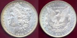 Us Coins - 1904-O MORGAN DOLLAR MS64 ....  very pretty