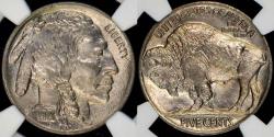 Us Coins - 1921 BUFFALO 5c  NGC MS64    .. Good Eye Appeal