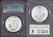 Us Coins - 1878 7/8TF STRONG  MORGAN DOLLAR   PCGS MS63