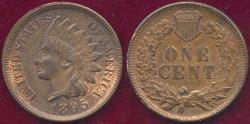 Us Coins - 1895 INDIAN CENT MS64BN..... some Mint RED