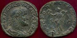 Ancient Coins - MAXIMINUS Sestertius 236-238 AD  ... VICTORY over GERMANICA