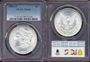 Us Coins - 1883-O MORGAN DOLLAR  PCGS MS64    WHITE