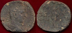 Ancient Coins - TREBONIANUS GALLUS  251-252 AD ... AE SESTERTIUS