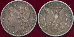 Us Coins - 1883-S MORGAN DOLLAR   XF
