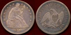 Us Coins - 1859-O SEATED DOLLAR  AU