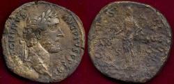 Ancient Coins - ANTONINUS PIUS  c. 147 AD  SESTERTIUS
