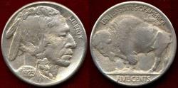 Us Coins - 1923-S BUFFALO NICKEL  VF