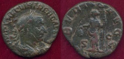Ancient Coins - TREBONIANUS GALLUS 251-253 AD .. AS