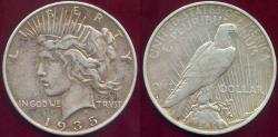 Us Coins - 1935-S PEACE DOLLAR  XF
