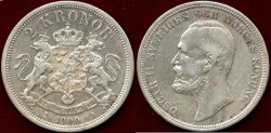 World Coins - SWEDEN 1900 .... 2 Kronor