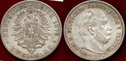 World Coins - PRUSSIA 1876-C..... 2  Mark