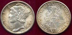 Us Coins - 1926 MERCURY DIME MS64
