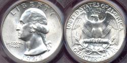 Us Coins - 1948-S WASHINGTON QUARTER PCGS MS66  ... BLAST WHITE