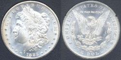 Us Coins - 1883-CC MORGAN $1  MS63 WHITE.... GSA HOLDER