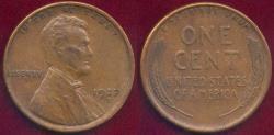 Us Coins - 1927-S LINCOLN CENT  .. STRONG AU