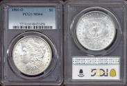 Us Coins - 1901-O MORGAN DOLLAR  PCGS MS64  .... well Struck