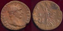 Ancient Coins - TRAJAN 98-117AD   AE  AS