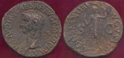 Ancient Coins - CLAUDIUS 41-54 AD AS ... CONSTANTIA