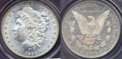 Us Coins - 1894-S MORGAN DOLLAR  PCGS MS63