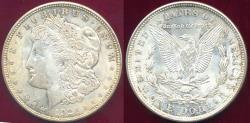 Us Coins - 1921-D MORGAN DOLLAR MS63 ... original with attractive toning
