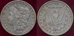 Us Coins - 1897-O MORGAN DOLLAR  VF35