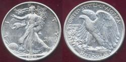 Us Coins - 1919 WALKING LIBERTY HALF DOLLAR
