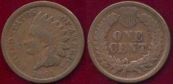 Us Coins - 1864BR INDIAN CENT  GOOD