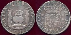 World Coins - GUATEMALA 1759 GP  4 REALES.... FERDINAND VI