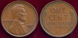 Us Coins - 1925-D LINCOLN CENT AU58