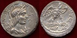 Ancient Coins - M.PLAETORIUS M.F. CESTIANUS  DENARIUS  67 BC... Nearly UNC