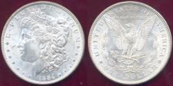 Us Coins - 1884 MORGAN DOLLAR MS64+  WHITE