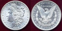 Us Coins - 1890-S MORGAN DOLLAR MS63  WHITE ... HIGH END
