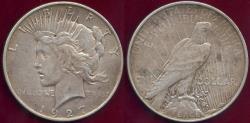 Us Coins - 1927-D  PEACE DOLLAR   XF ...  well struck